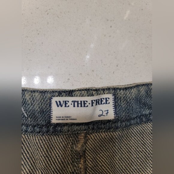 We the Free Osaka Mid-Rise Barrel Jeans Size 27 - Picture 8 of 9